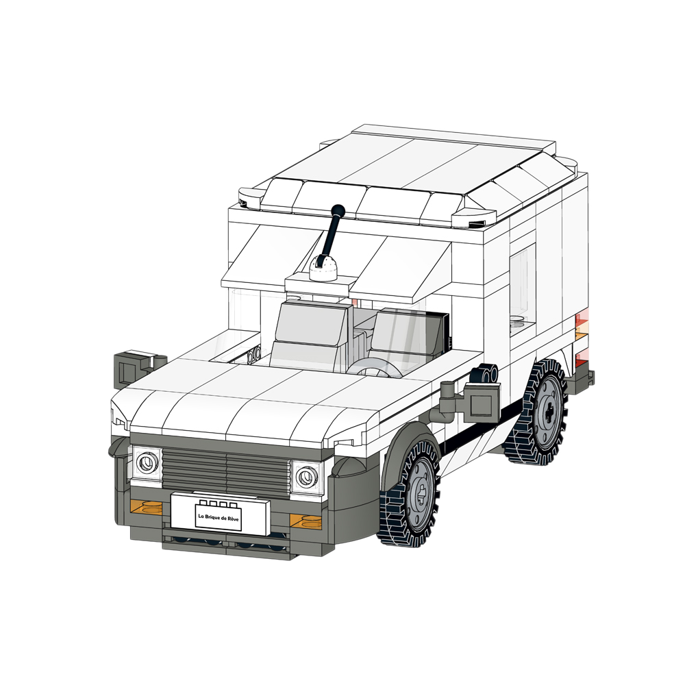 Étape projet - design et modélisation d'un set Lego® sur-mesure